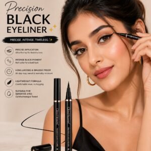 GlowHeaven Precision Black Eyeliner ✨